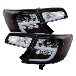 Spyder LED Tail Lights - Black — 2012-2014 Toyota Camry (5079411)