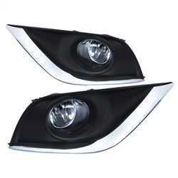 Spyder OEM Fog Lights w/ Switch - Clear — 2015-2017 Nissan Versa (5080240)