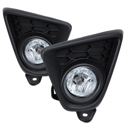 Spyder OEM Fog Lights w/ Universal Switch - Clear — 2013-2015 Mazda CX-5 (5080264)