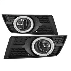 Spyder OEM Fog Lights w/ Universal Switch - Clear — 2010-2016 Cadillac SRX (5080479)