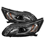 Projector Headlights - Light Bar DRL - Black (5080530)