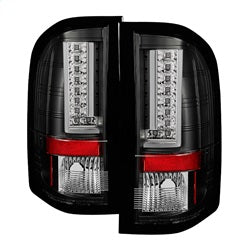 Spyder Feux arrière à DEL version 2 — noir — pour certains camions Chevrolet (5081766)