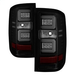 Spyder LED Tail Lights - Black Smoke — for select Chevrolet trucks (5083739)