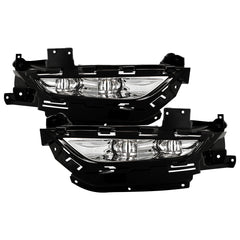 Spyder OEM LED Fog Lights w/ Universal Switch - Clear — 2015-2016 Chrysler 200 (5086945)
