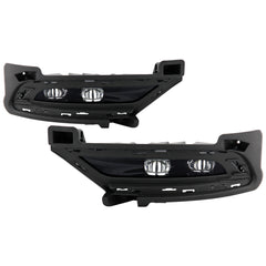 Spyder OEM LED Fog Lights w/ Universal Switch - Clear — 2015-2019 Chrysler 300 (5086952)