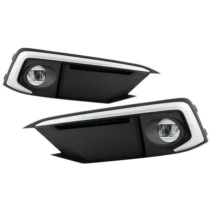 OEM LED Fog Light w/ OEM Fit Switch - Clear