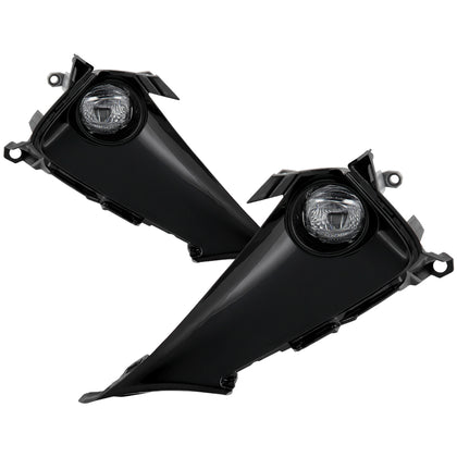 OEM Style LED Fog Lights w/ OEM Fit Switch - Clear