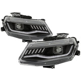 Projector Headlights - Sequential Turn Signal - Black (5087331)