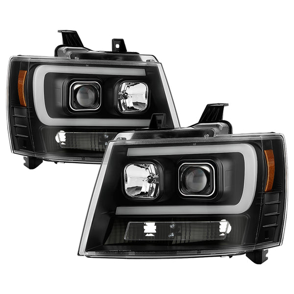 Spyder LED Low Beam Headlights - Black — for select Chevrolet vehicles (5087515)