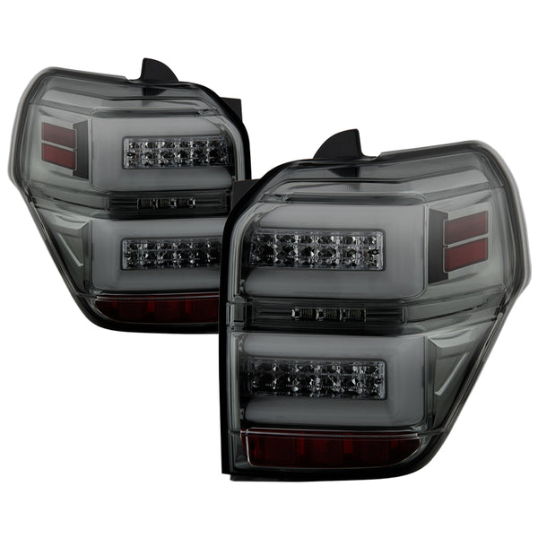 Spyder LED Tail Lights - Smoke — 2010-2014 Toyota 4Runner (5087829)