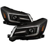 Headlights - Sequential LED Turn Signal - Black (5088444)