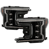 High-Power LED Module (High Beam And Low Beam) Equipped Headlights - Black (5088475)