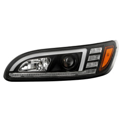 Spyder Projector Headlights - Sequential LED Turn Signal Lights - Black (5088567)