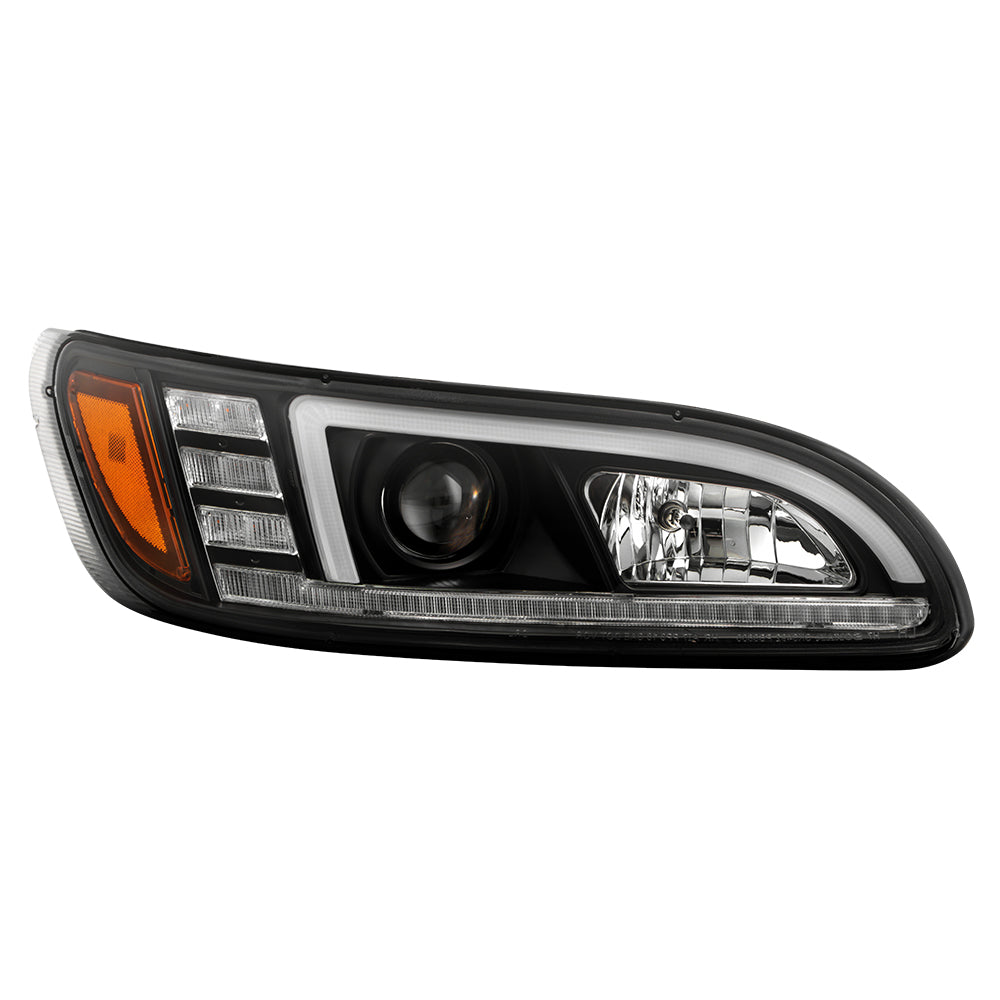 Spyder Projector Headlights - Sequential LED Turn Signal Lights - Black (5088574)