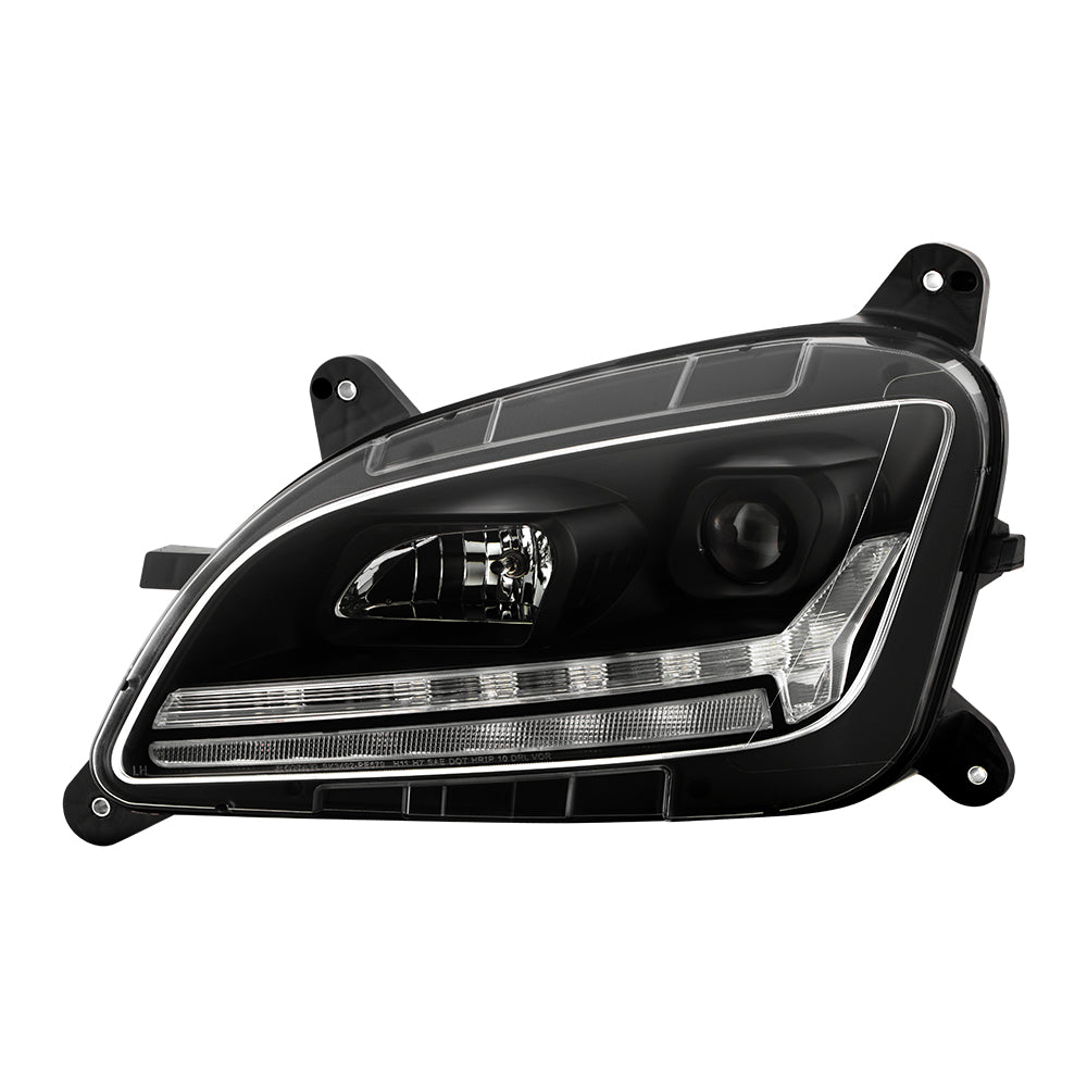 Spyder Projector Headlights - Sequential LED Turn Signal Lights - Black (5088581)