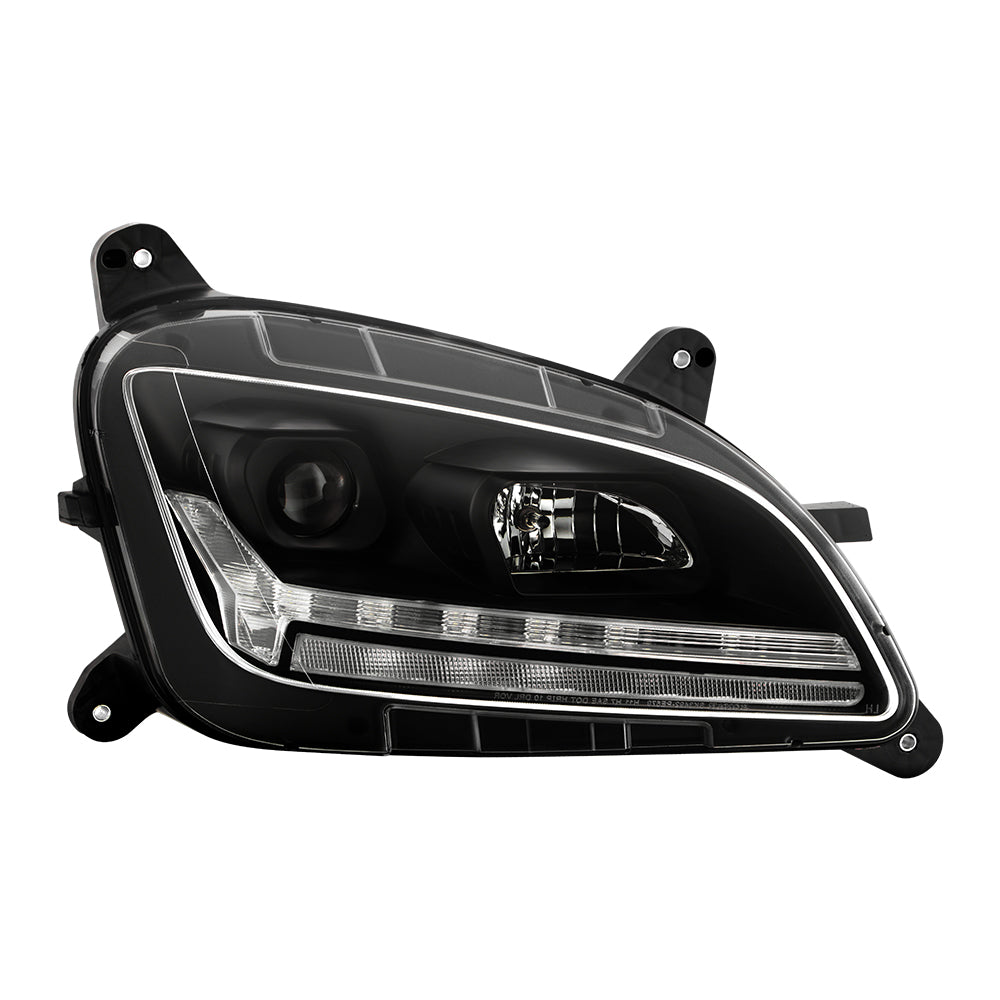Spyder Projector Headlights - Sequential LED Turn Signal Lights - Black (5088598)