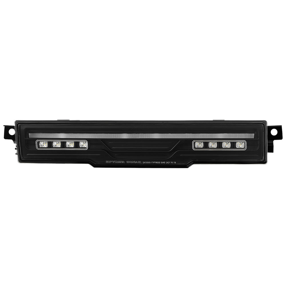 Spyder LED Rear Bumper Light w/ Fog Light - Black