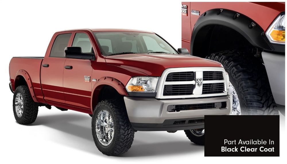 Bushwacker Fender Flare Pocket Style 4pc - Black (BW50919-35)