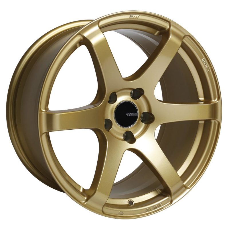 Enkei Roue T6S 17x8 déport 45mm entraxe 5x100 alésage 72.6 - or