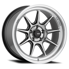 Konig Roue Countergram 17x9 5x120 ET32 - chrome Hyper / lèvre usinée
