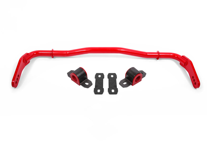 BMR Ensemble de barre stabilisatrice avant creuse 38mm réglable 08-20 Dodge Challenger - rouge
