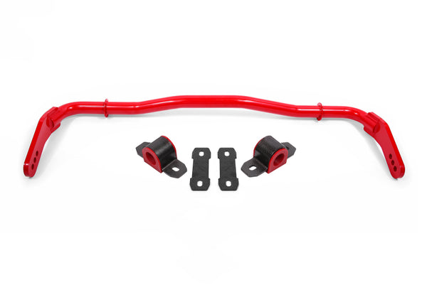 BMR Ensemble de barre stabilisatrice avant creuse 38mm réglable 08-20 Dodge Challenger - rouge