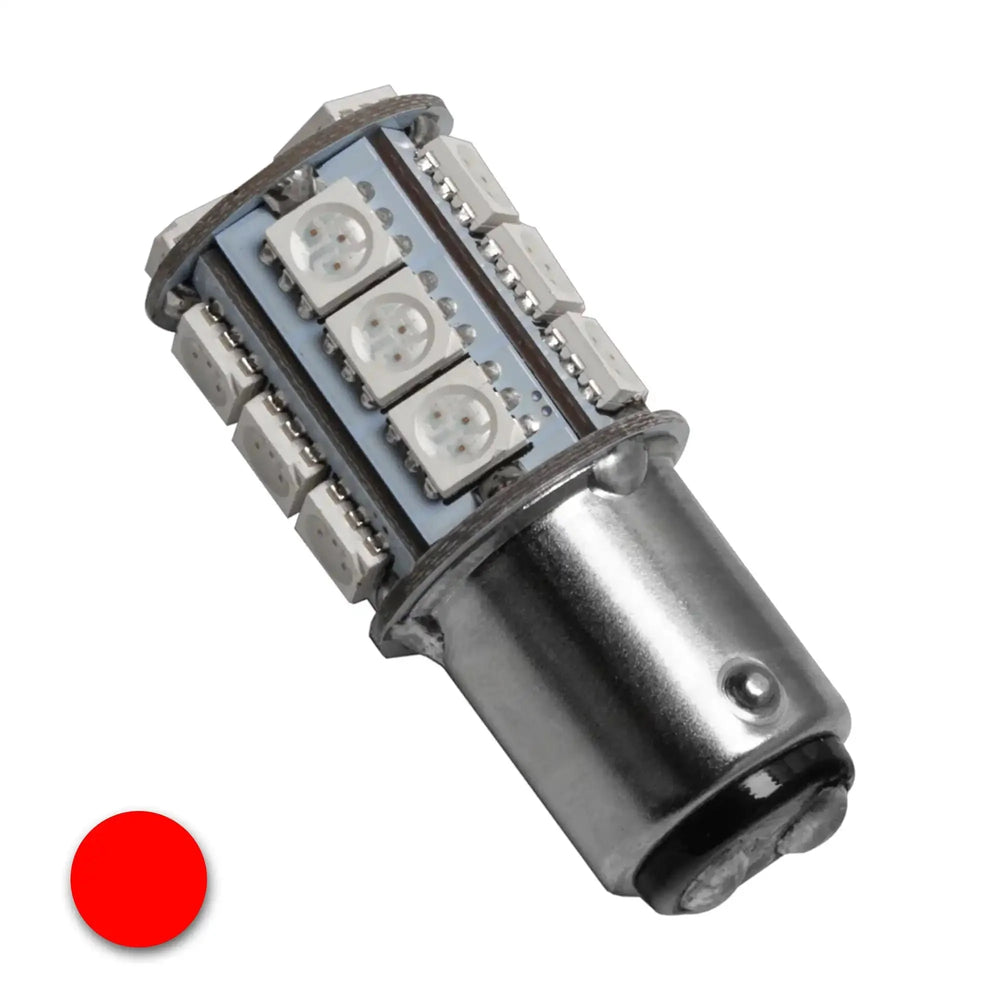Oracle 1157 18 LED 3-Chip SMD Bulb (Single) - Red