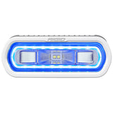 SR-L Series Marine Spreader Pod, 2 Wire, Surface Mount, White W/Blue Halo