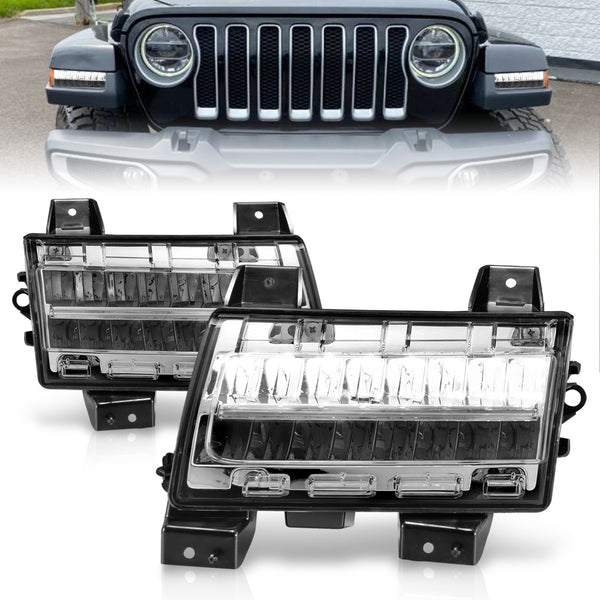 ANZO USA - Turn Signal Light Assembly — 2018-2025 Jeep Wrangler / 2020 Gladiator - 511086