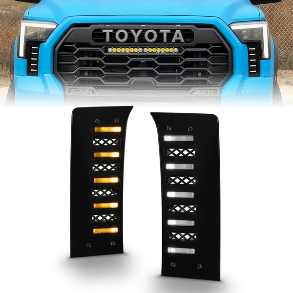 Anzo USA - Full LED DRL Vent Lights - 511089X