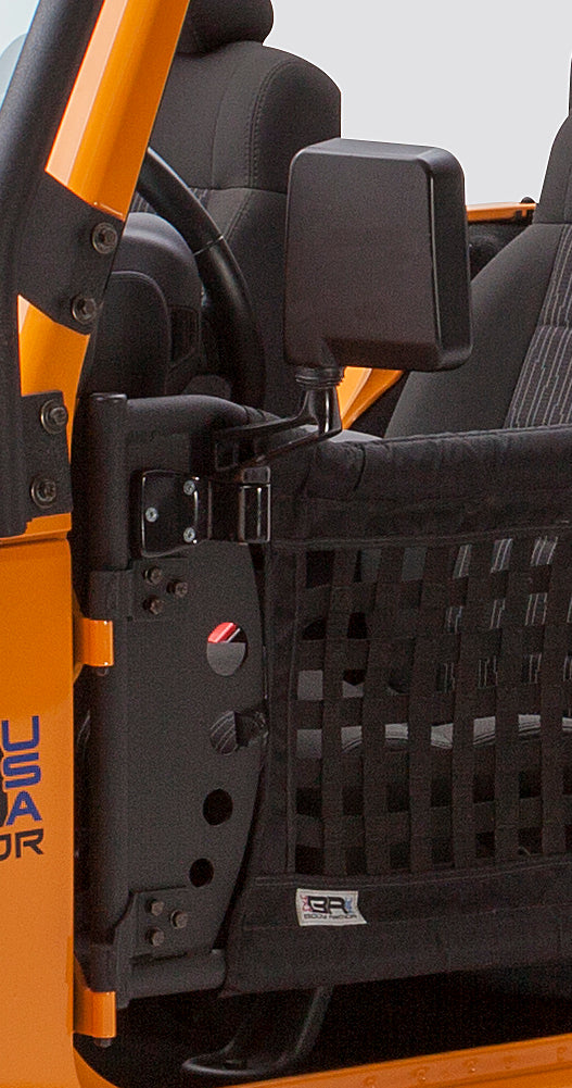 Body Armor 4x4 1997-2010 Wrangler Mirror Set For Traildoors
