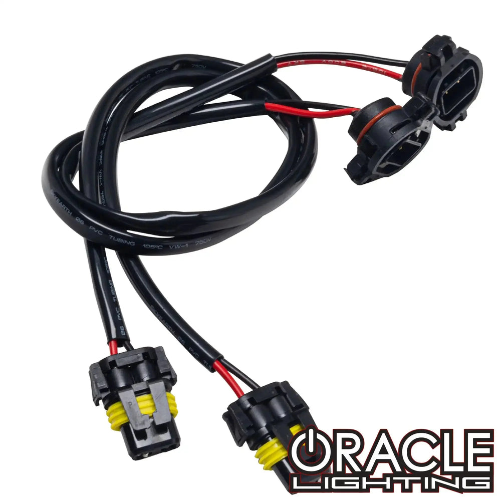 Oracle Fog Light Wiring Adapter- 9005/9006 to 52/PSX24W (Pair)