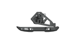 Road Armor 2018-2024 Wrangler Stealth Rear Mid Width Non Winch Bumper Tire Carrier Texture Black Lights Sold Sep