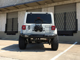 Road Armor 2018+ Wrangler Stealth Rear Full Width Non Winch Bumper Texture Black Lights Sold Sep