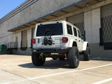 Road Armor 2018+ Wrangler Stealth Rear Full Width Non Winch Bumper Texture Black Lights Sold Sep
