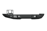 Road Armor 2018+ Wrangler Stealth Rear Full Width Non Winch Bumper Texture Black Lights Sold Sep