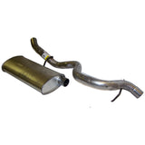 Crown Automotive Muffler & Tailpipe — Unpainted (52019241AC)
