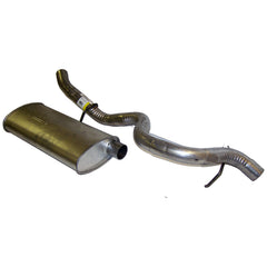 Crown Automotive Muffler & Tailpipe — 1997-2002 Jeep TJ/Wrangler