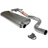Crown Automotive Muffler & Tailpipe — Unpainted (52080441AA)