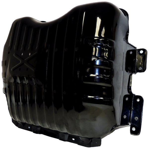 Crown Automotive Fuel Tank Skid Plate — Black (52100376AG)