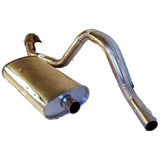 Crown Automotive Muffler & Tailpipe — Unpainted (52101196)