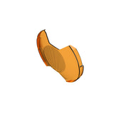 KC Hilites Slimlite 8In Led Light Shield Driving Amber