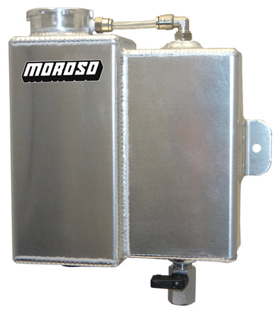 Moroso Réservoir d'expansion et de récupération de liquide de refroidissement universel - goulot de remplissage en billette - 1.25qt