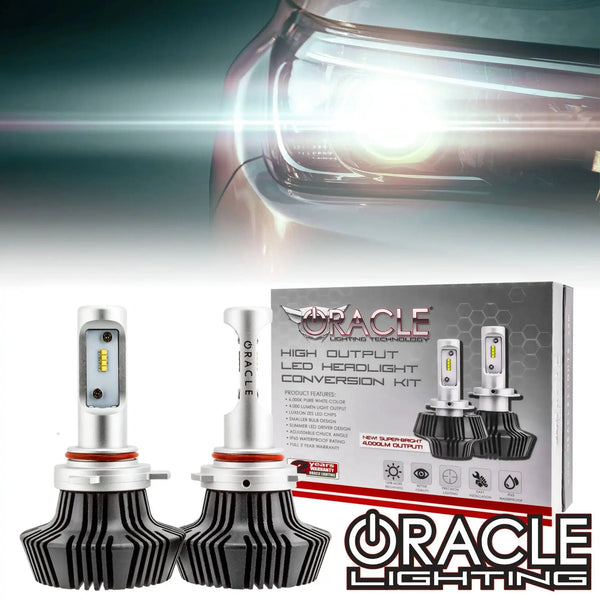 Oracle Ampoules de phare à DEL 9012 4000 lumens (paire) - 6000K
