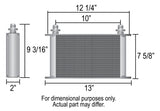 25 Row Series 10000 Stack Plate Fluid Cooler, -6AN