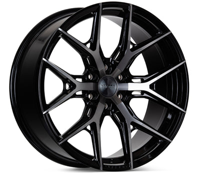 Vossen Roue HF6-4 24x10 / 6x139.7 / ET25 / Deep Face / 106.1 - noir brillant teinté