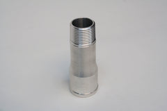 PRW - Electric Water Pump Fitting, 3/4" NPT to 1.25" Smooth Hose x 3" Long - 5292063