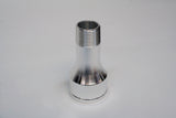 PRW - FITTING, ELEC WATER PUMP, 3/4" NPT to 1.750" Hose x 3" Long, Billet Alum, Each - 5292083