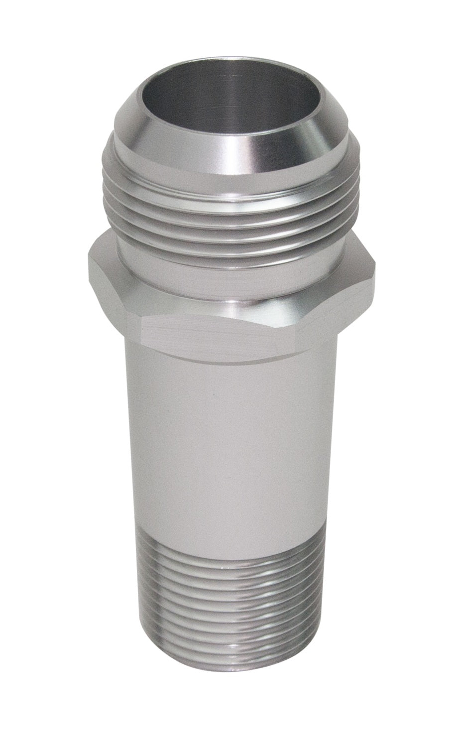 PRW - Electric Water Pump Fitting, 3/4" NPT to AN-16 Male Fitting x 3.5 in. Long - 5292093