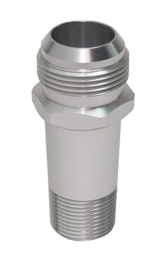 PRW - Electric Water Pump Fitting, 3/4" NPT to AN-16 Male Fitting x 3.5 in. Long - 5292093